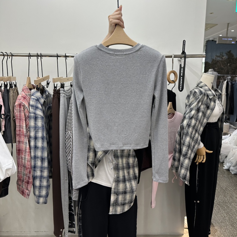 VENEFIT東大門㊣實拍女士新款真品職業時尚推薦熱賣長袖T恤VENEFIT/JENNIE長袖T恤