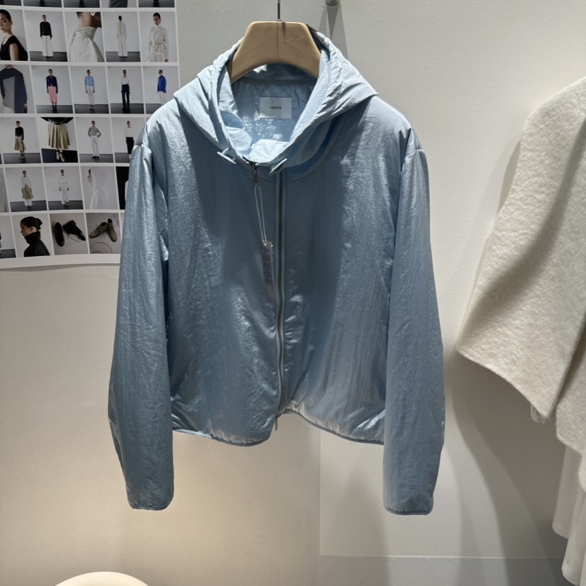 ROOM K-P東大門㊣代購女士新款職業時尚真品人氣夾克連帽ROOM K夾克圖色2