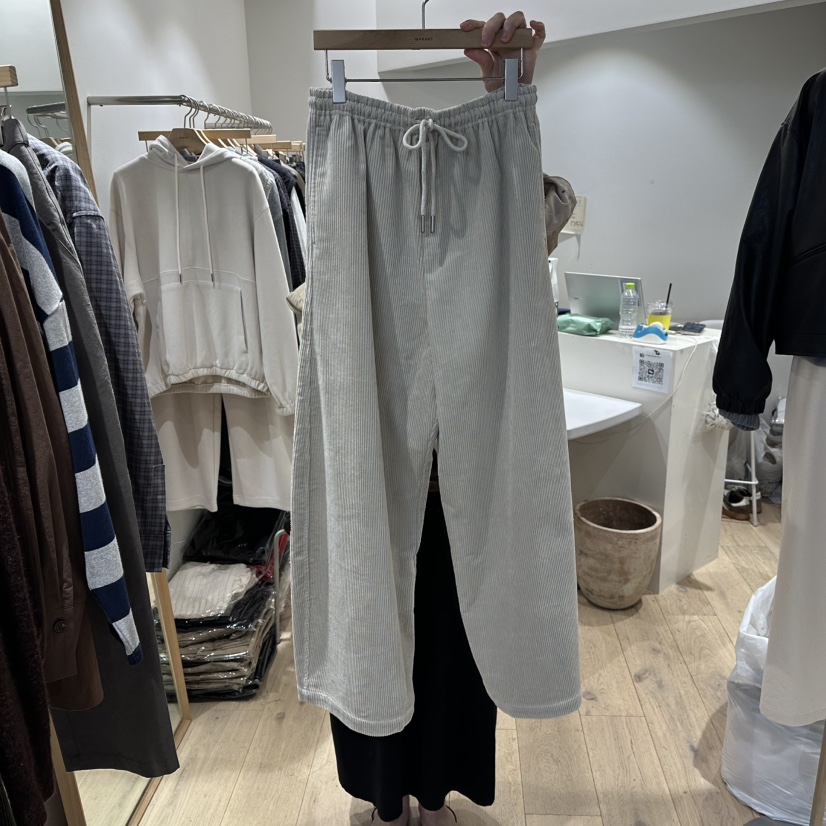 MARANT東大門㊣實拍女裝新款真品25秋冬熱賣職業休閑褲燈芯絨MARANT休閑褲圖色1