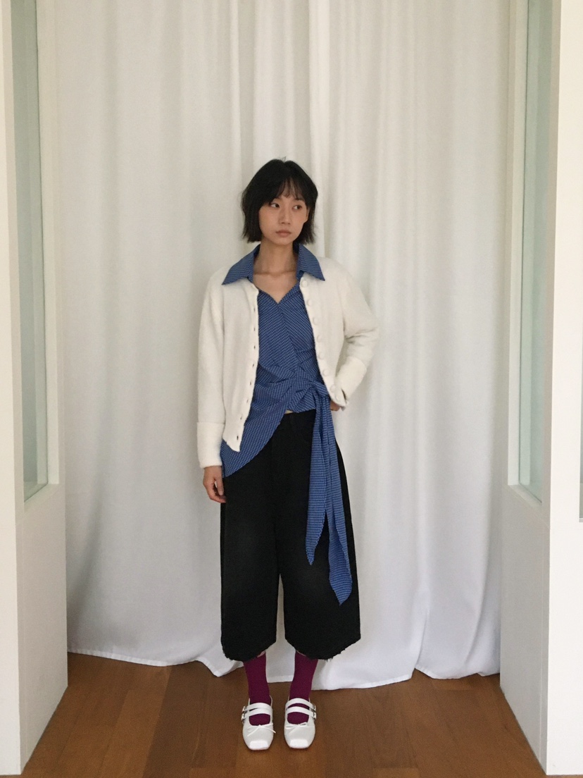 CCW東大門㊣直郵女裝新品25秋冬人氣休閑職業推薦時尚針織衫CCW--NYUNYU針織衫