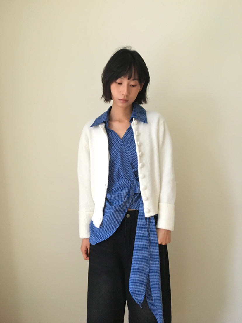 CCW東大門㊣直郵女裝新品25秋冬人氣休閑職業推薦時尚針織衫CCW--NYUNYU針織衫