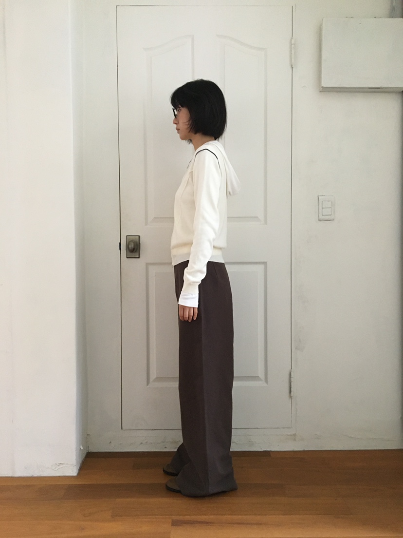 CCW韓國代購㊣女裝新款職業休閑熱賣推薦人氣25秋冬針織衫拉鏈CCW--NYUNYU針織衫