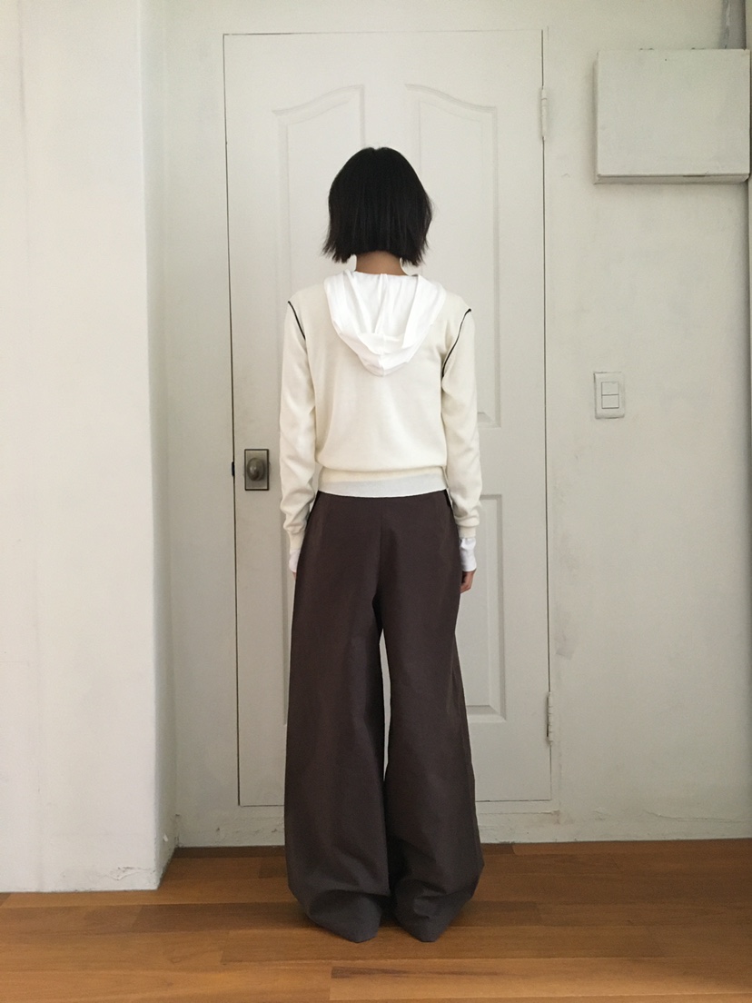 CCW韓國代購㊣女裝新款職業休閑熱賣推薦人氣25秋冬針織衫拉鏈CCW--NYUNYU針織衫
