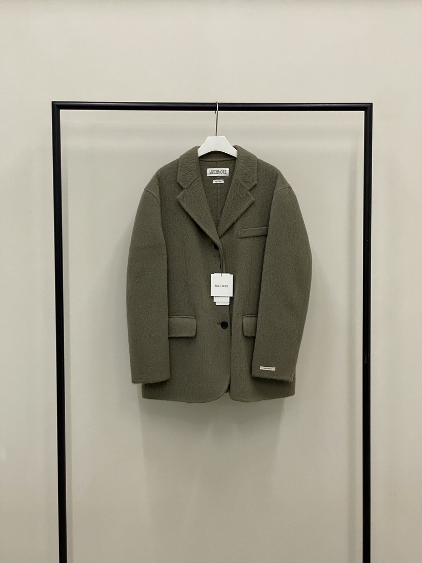 MUCH MORE東大門㊣代購女士新品時尚真品25秋冬人氣職業夾克MUCH MORE夾克圖色2