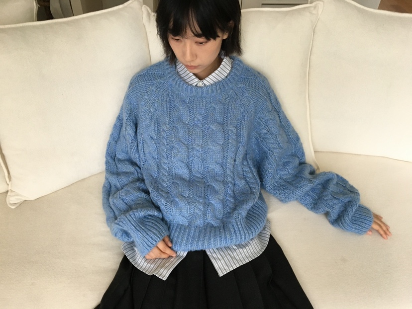 CCW東大門㊣實拍女士新品25秋冬人氣熱賣真品時尚職業針織衫CCW--NYUNYU針織衫