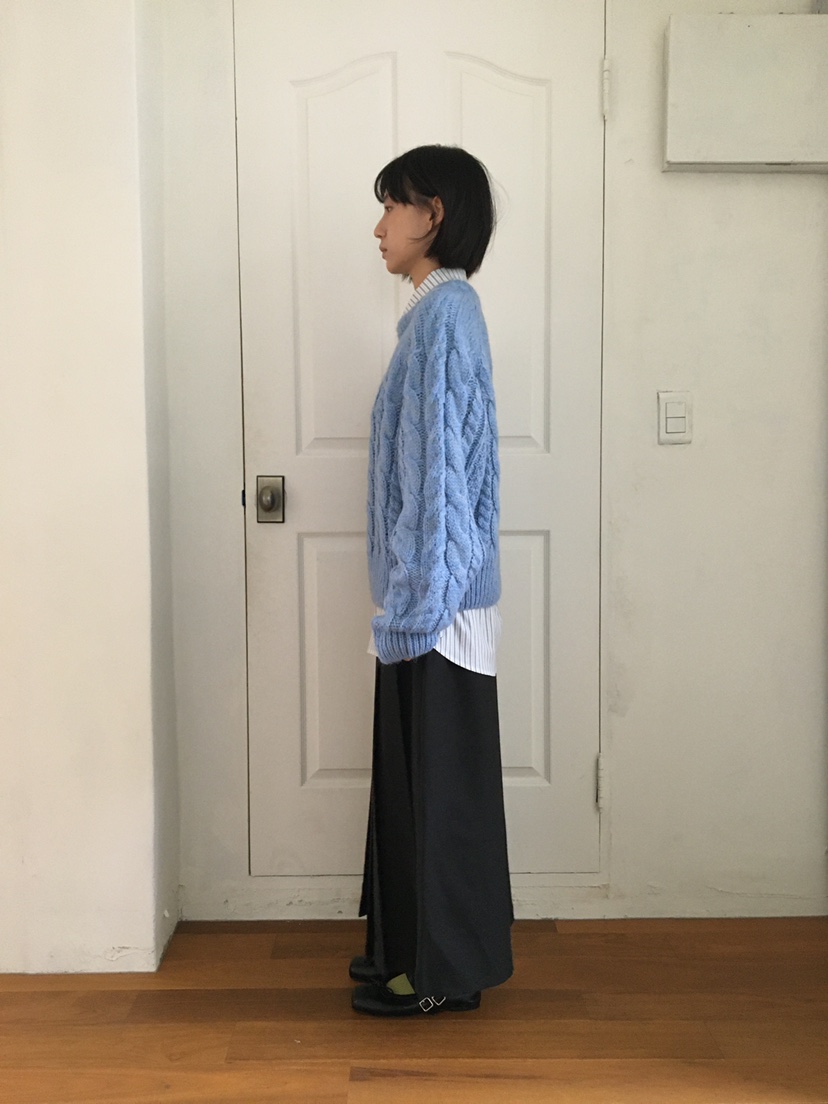 CCW東大門㊣實拍女士新品25秋冬人氣熱賣真品時尚職業針織衫CCW--NYUNYU針織衫