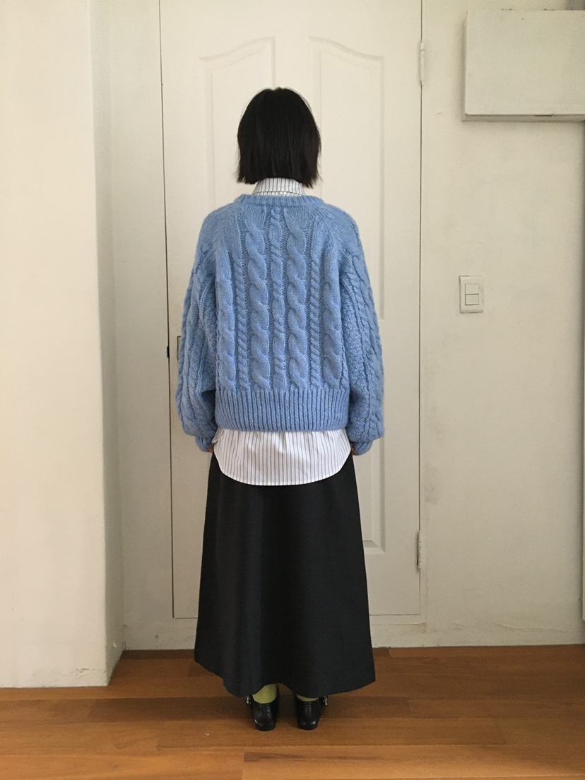 CCW東大門㊣實拍女士新品25秋冬人氣熱賣真品時尚職業針織衫CCW--NYUNYU針織衫