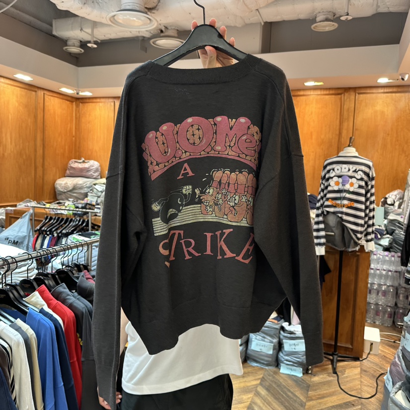 GARMENT-P韓國代購㊣女裝新款休閑職業人氣真品熱賣針織衫GARMENT針織衫圖色3墨色