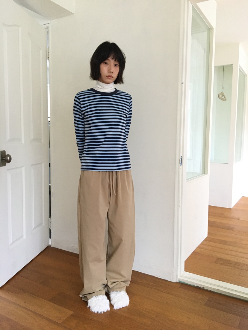 CCW東大門㊣實拍女裝新款人氣休閑推薦熱賣職業時尚長袖T恤CCW--NYUNYU長袖T恤