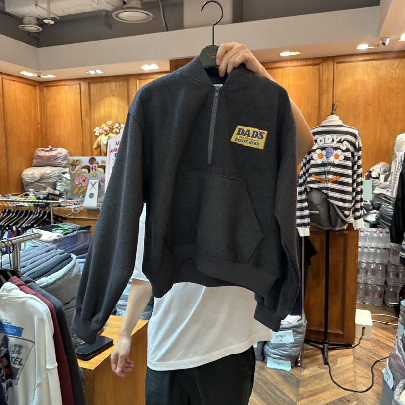 GARMENT-P東大門㊣實拍女士新品真品人氣推薦熱賣時尚衛衣GARMENT衛衣圖色3墨色