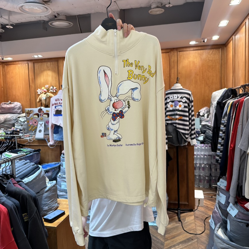 GARMENT-P東大門㊣實拍女裝新品推薦真品休閑職業25秋冬衛衣GARMENT衛衣圖色1