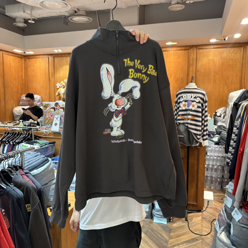 GARMENT-P東大門㊣實拍女裝新品推薦真品休閑職業25秋冬衛衣GARMENT衛衣圖色3