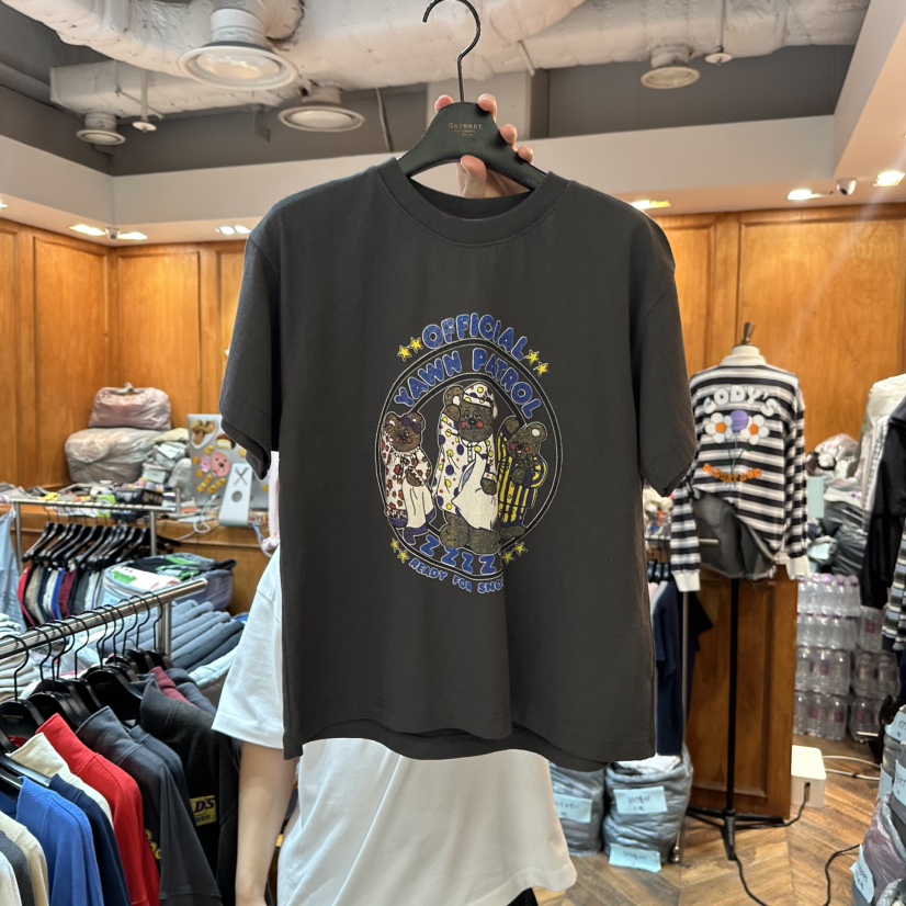 GARMENT-P韓國代購㊣女裝新品熱賣25秋冬人氣職業真品推薦T恤GARMENTT恤圖色3墨色
