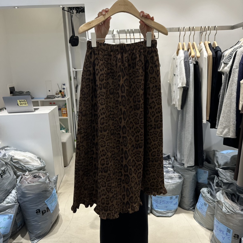 RICH SISTER韓國代購㊣女裝新品25秋冬休閑時尚職業真品長裙RICH SISTER長裙圖色1