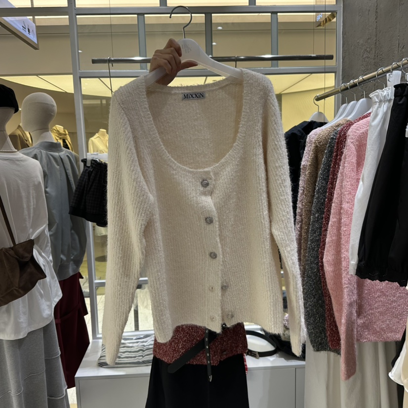 MIXXIN東大門㊣代購女裝新品人氣熱賣職業推薦25秋冬針織衫MIXXIN針織衫圖色1