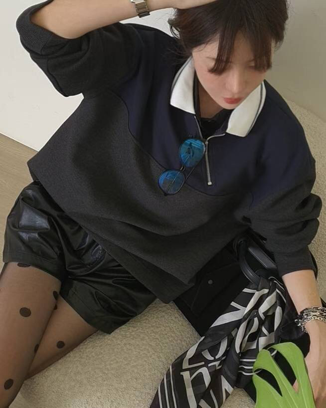 GENTLE B/LOVENTINA東大門㊣實拍女裝新款休閑衛衣不含配飾不含內搭GENTLE B/LOVENTINA衛衣