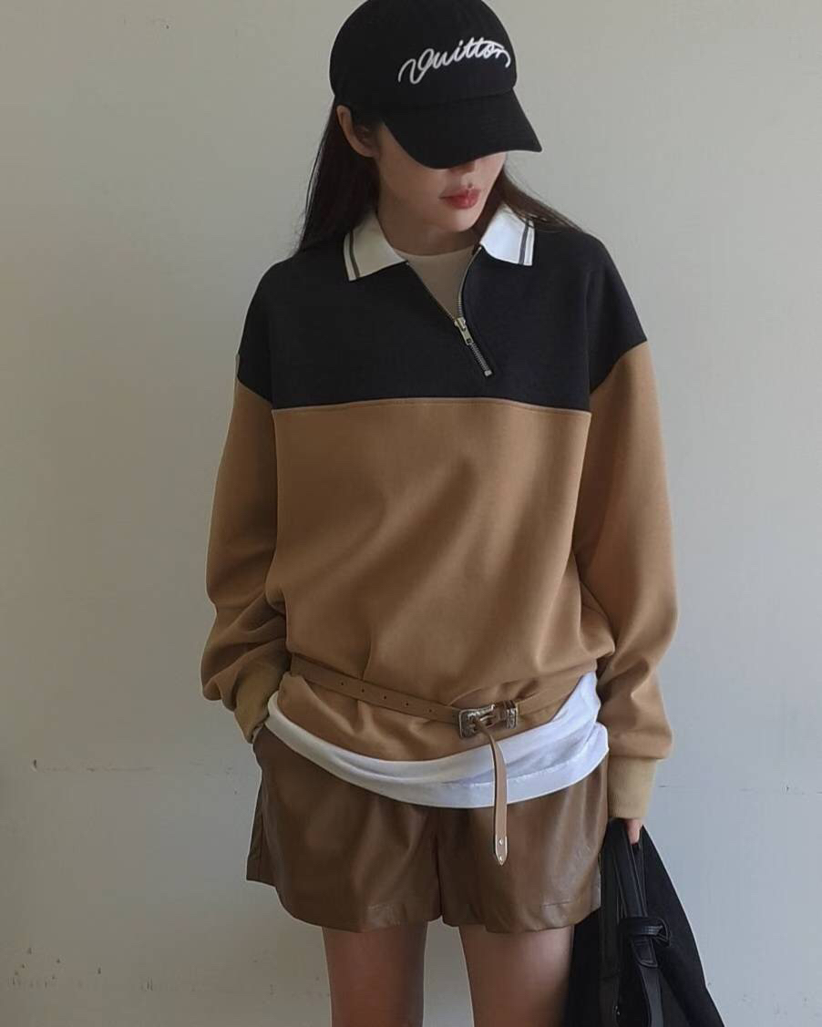 GENTLE B/LOVENTINA東大門㊣實拍女裝新款休閑衛衣不含配飾不含內搭GENTLE B/LOVENTINA衛衣圖色1