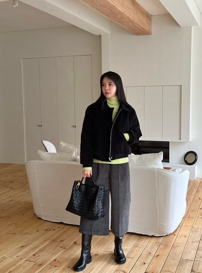 LE VASE東大門㊣實拍女裝新品推薦真品休閑人氣25秋冬夾克LE VASE夾克