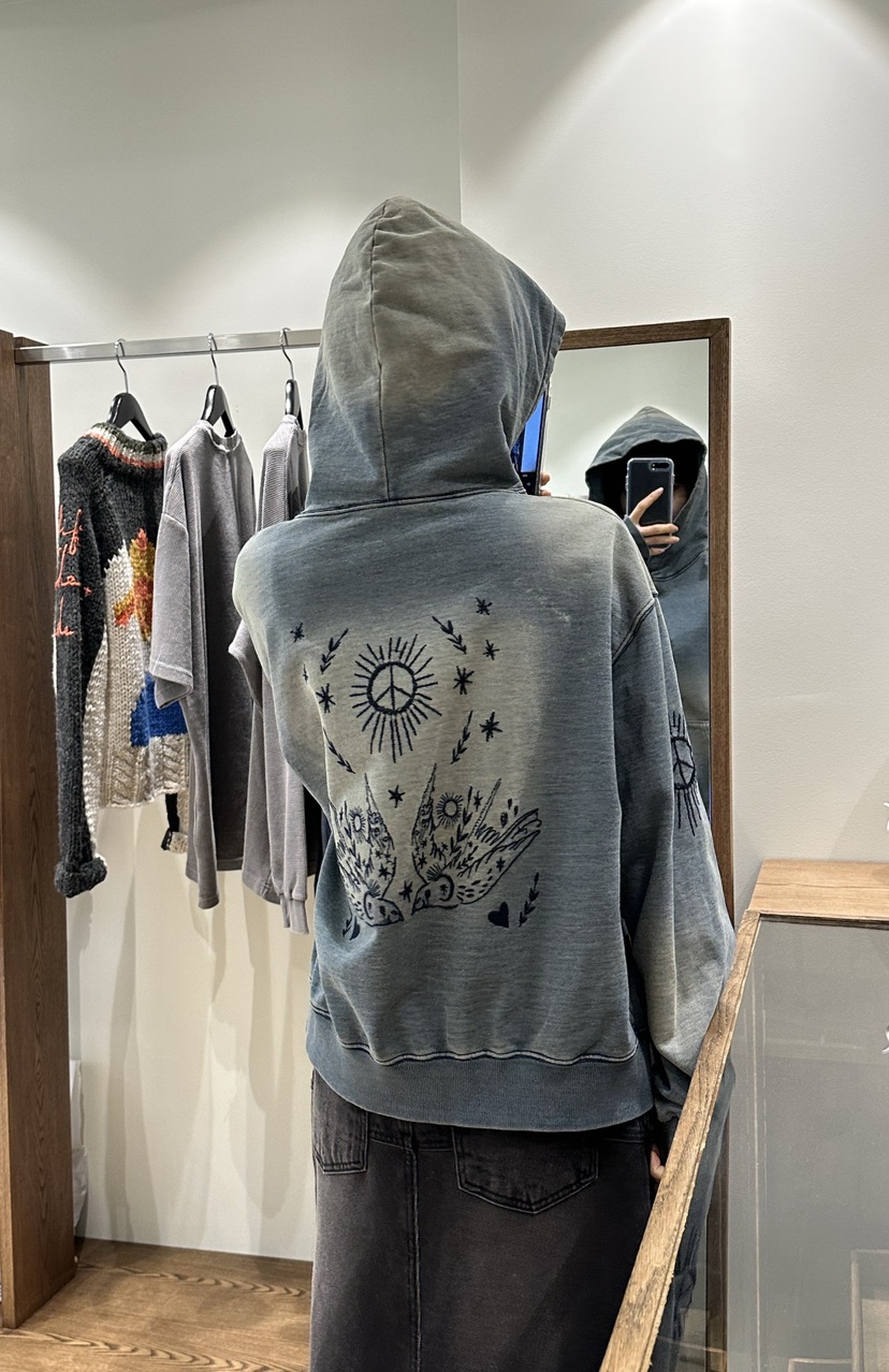 FIFO東大門㊣實拍女裝新品時尚休閑職業真品熱賣衛衣連帽衫FIFO衛衣