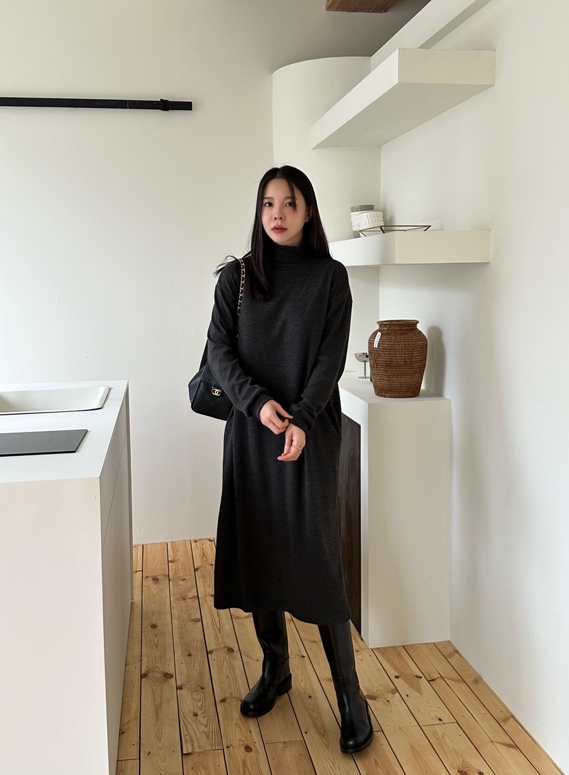 LE VASE韓國代購㊣女裝新品職業時尚人氣真品休閑推薦連衣裙LE VASE連衣裙