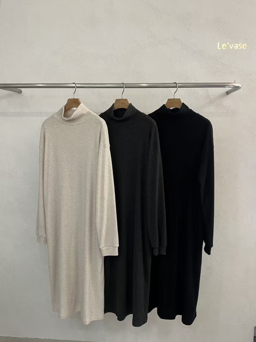 LE VASE韓國代購㊣女裝新品職業時尚人氣真品休閑推薦連衣裙LE VASE連衣裙