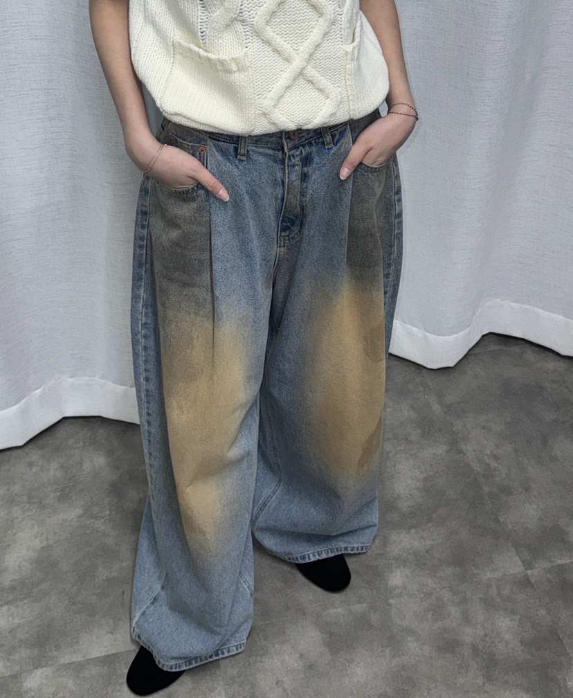 FIFO東大門㊣代購女裝新款真品職業25秋冬人氣休閑時尚牛仔褲FIFO牛仔褲