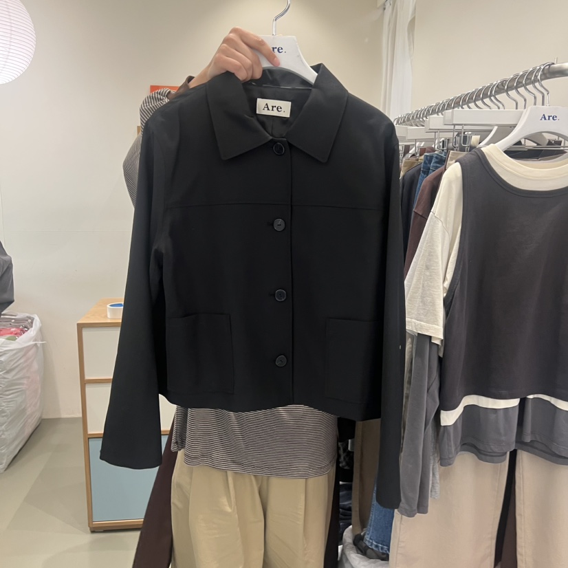 ARE東大門㊣代購女士新品25秋冬職業休閑熱賣人氣推薦時尚夾克ARE YOU/ARE夾克圖色1