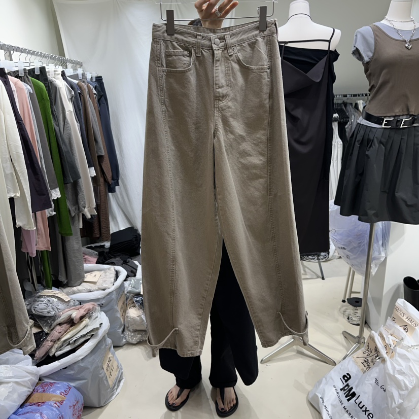 OWNS韓國代購㊣女裝新品職業25秋冬休閑真品人氣時尚休閑褲OWNS休閑褲圖色1