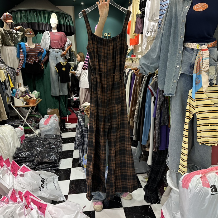 3COLOR東大門㊣代購女裝新款熱賣連體褲Three color連體褲
