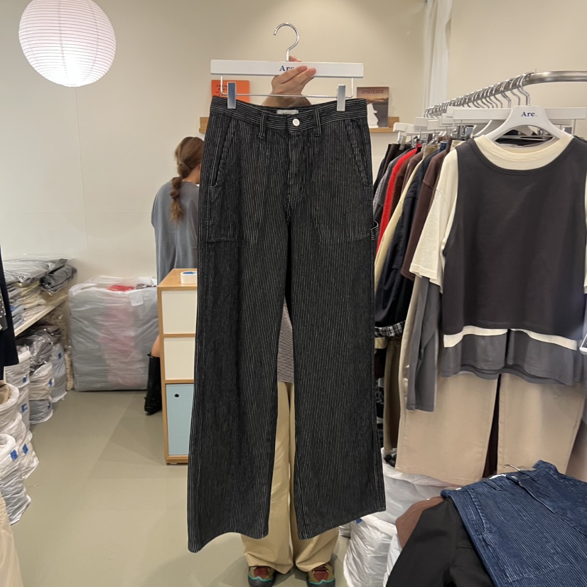 ARE東大門㊣直郵女士新品推薦真品時尚熱賣休閑25秋冬牛仔褲ARE YOU/ARE牛仔褲圖色1