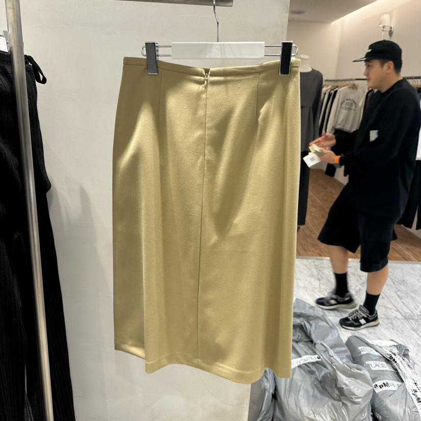 THE SECOND GROW東大門㊣實拍女裝新品熱賣人氣長裙百褶褶裙THE SECOND GROW長裙