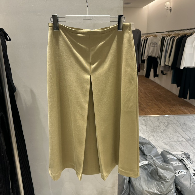 THE SECOND GROW東大門㊣實拍女裝新品熱賣人氣長裙百褶褶裙THE SECOND GROW長裙圖色1