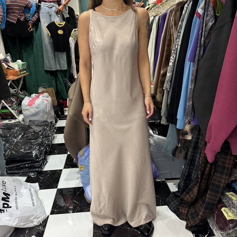3COLOR東大門㊣代購女裝新款休閑連衣裙Three color連衣裙圖色1