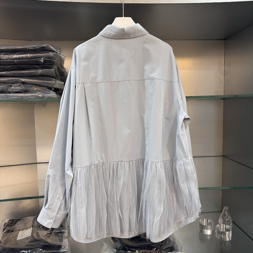 AIME HOPE MAKE韓國直郵㊣女士新品熱賣25秋冬襯衫蕾絲衫AIME HOPE MAKE襯衫/蕾絲衫