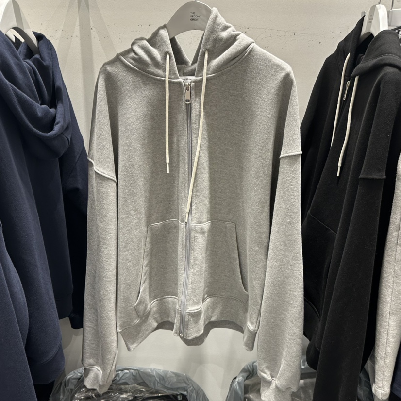 THE SECOND GROW東大門㊣實拍女士新品25秋冬休閑夾克兜帽THE SECOND GROW夾克圖色1