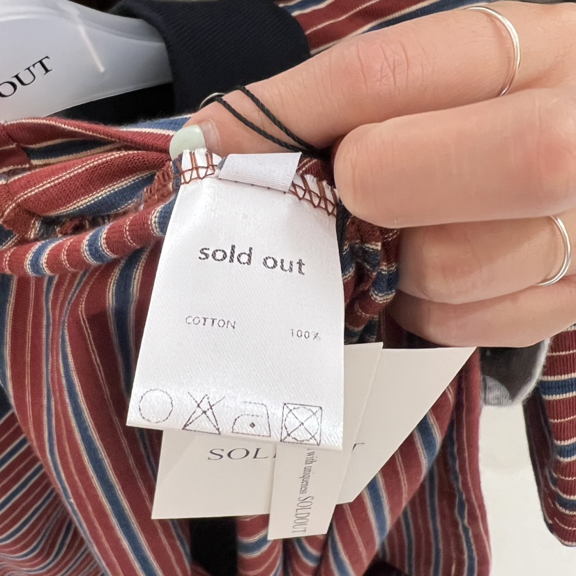 SOLD OUT東大門㊣直郵女士新品人氣25秋冬休閑推薦長袖T恤SOLD OUT長袖T恤