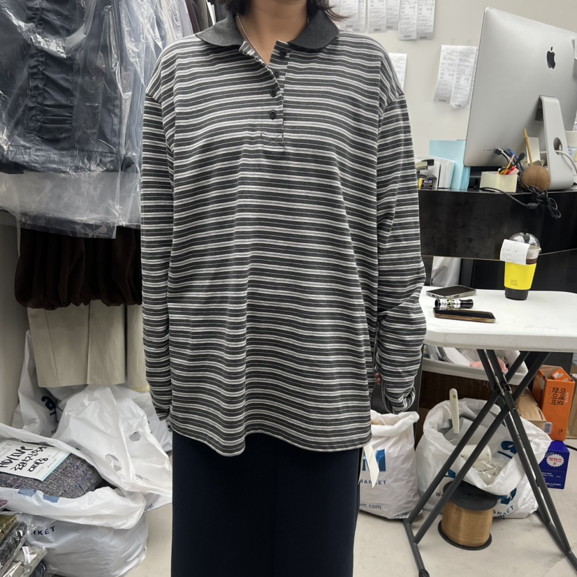 SOLD OUT東大門㊣直郵女士新品人氣25秋冬休閑推薦長袖T恤SOLD OUT長袖T恤圖色1