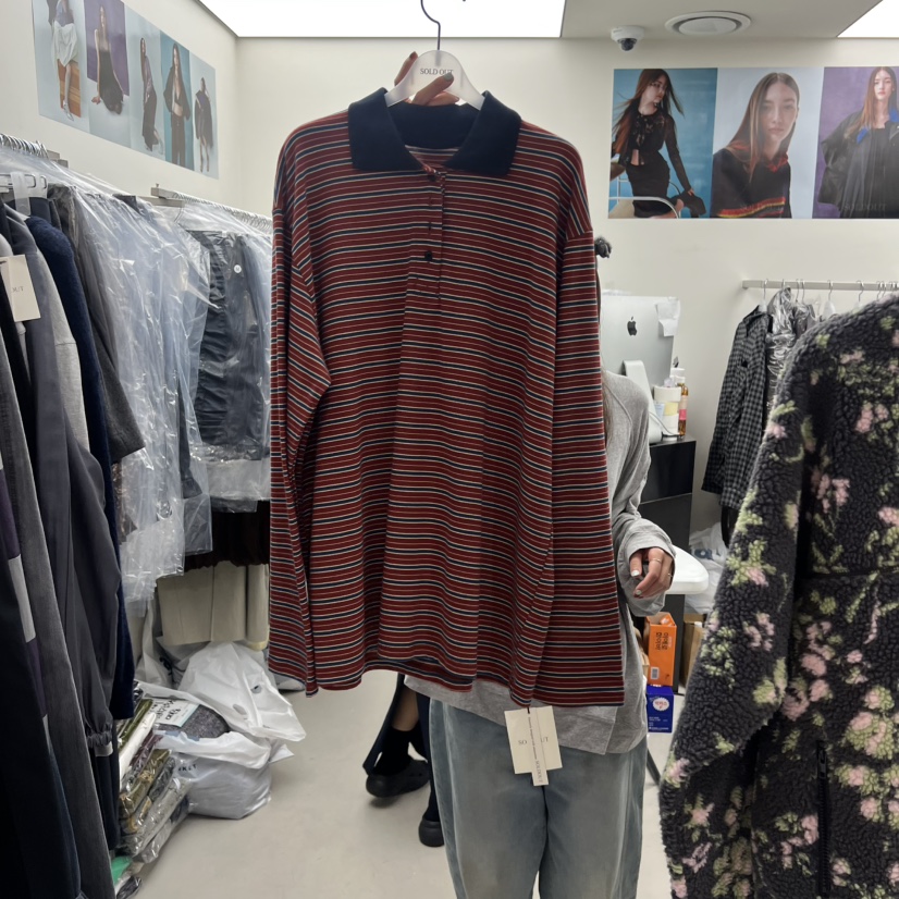 SOLD OUT東大門㊣直郵女士新品人氣25秋冬休閑推薦長袖T恤SOLD OUT長袖T恤圖色3
