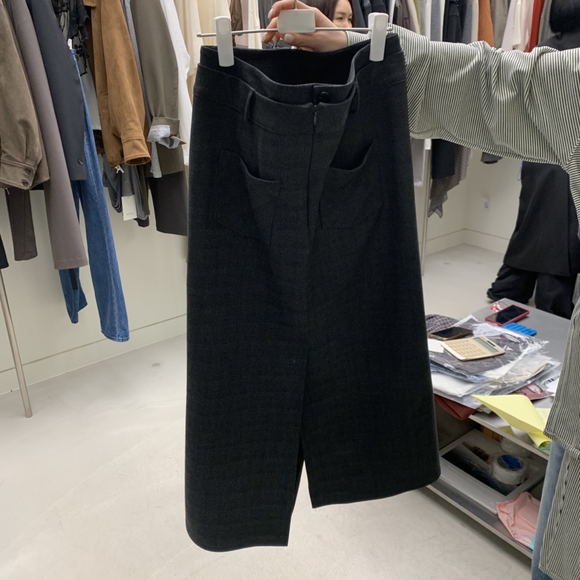 NUTPLAN東大門㊣實拍女士新品25秋冬人氣推薦熱賣半身裙中短裙NUTPLAN半身裙/中短裙