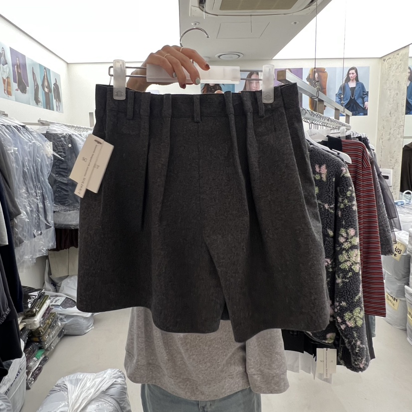 SOLD OUT東大門㊣直郵女裝新款25秋冬人氣休閑時尚真品短褲SOLD OUT短褲