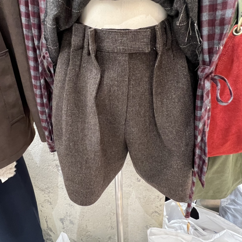 SOLD OUT東大門㊣直郵女裝新款25秋冬人氣休閑時尚真品短褲SOLD OUT短褲圖色2