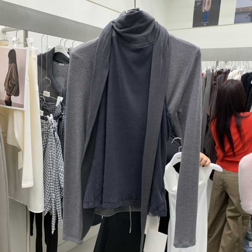 NUTPLAN東大門㊣代購女裝新品推薦職業25秋冬吊帶背心不含內搭NUTPLAN吊帶/背心圖色2