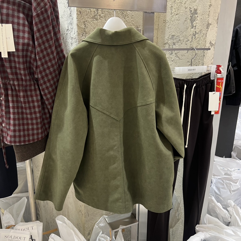 SOLD OUT東大門㊣直郵女裝新品推薦熱賣職業休閑夾克絨面革SOLD OUT夾克