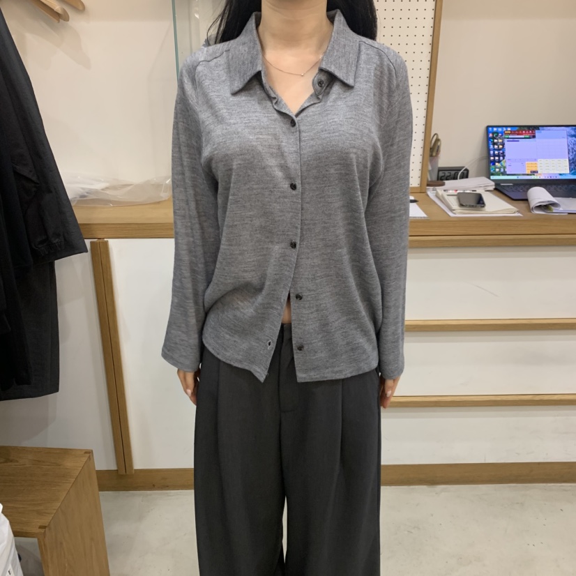 ARCHITEKT韓國代購㊣女士新品時尚職業真品25秋冬長袖T恤開衫ARCHITEKT長袖T恤圖色3