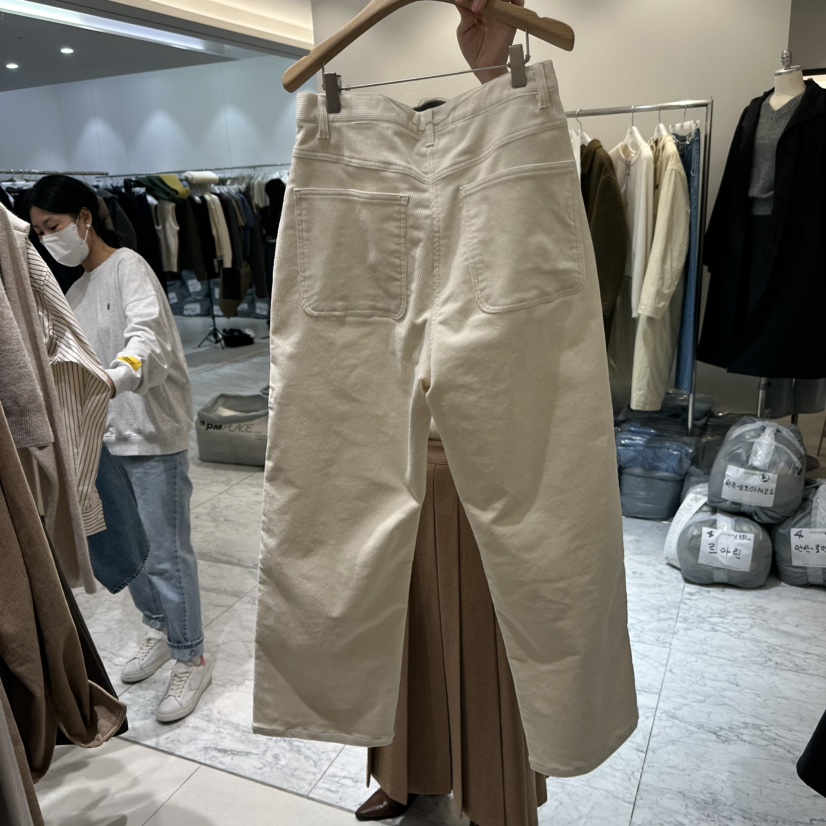 BLUEI-D東大門㊣實拍女裝新款職業時尚真品休閑褲不含腰帶Blue i-d休閑褲