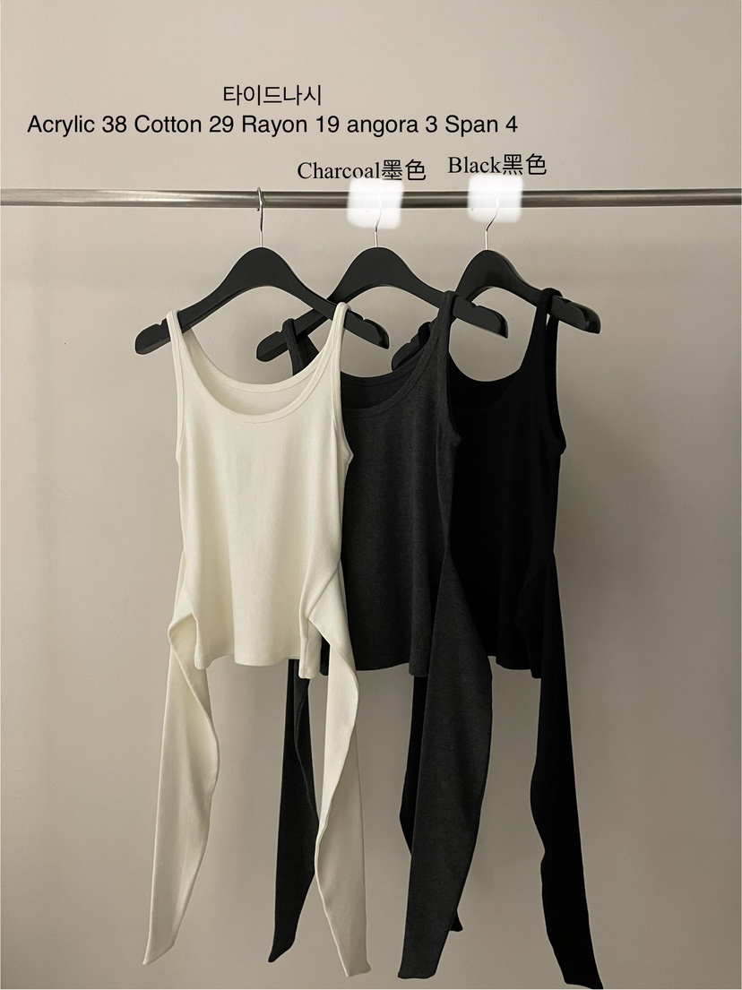 FLAT GARDEN/LA MUETTE/JAMIESTONE韓國代購㊣女裝新品職業吊帶背心FLAT GARDEN/LA MUETTE/JAMIESTONE吊帶/背心