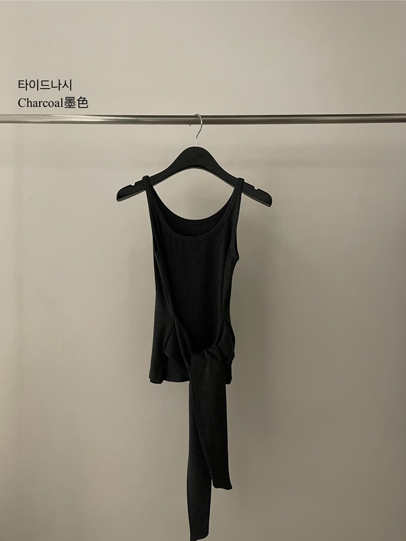 FLAT GARDEN/LA MUETTE/JAMIESTONE韓國代購㊣女裝新品職業吊帶背心FLAT GARDEN/LA MUETTE/JAMIESTONE吊帶/背心圖色2