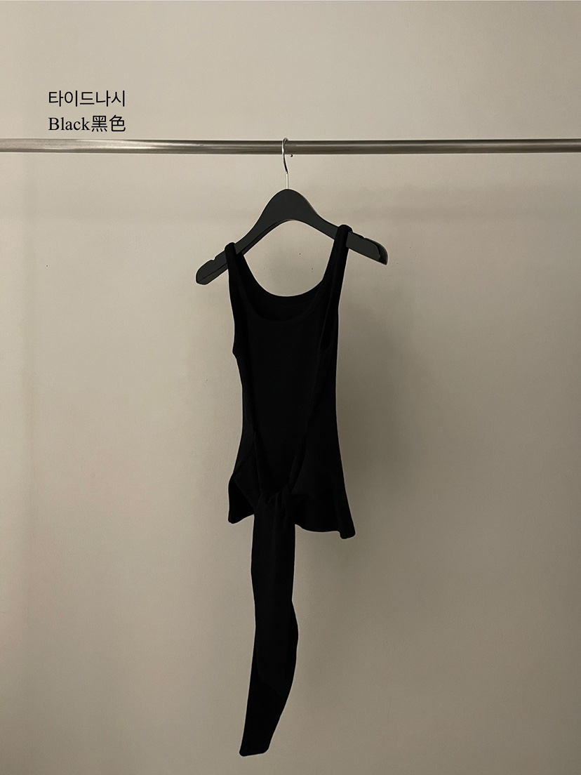 FLAT GARDEN/LA MUETTE/JAMIESTONE韓國代購㊣女裝新品職業吊帶背心FLAT GARDEN/LA MUETTE/JAMIESTONE吊帶/背心圖色3