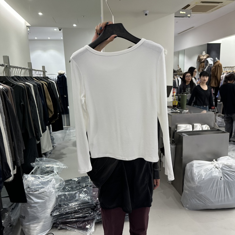 DIARRA韓國代購㊣女裝新品熱賣25秋冬時尚人氣推薦職業長袖T恤DIARRA長袖T恤