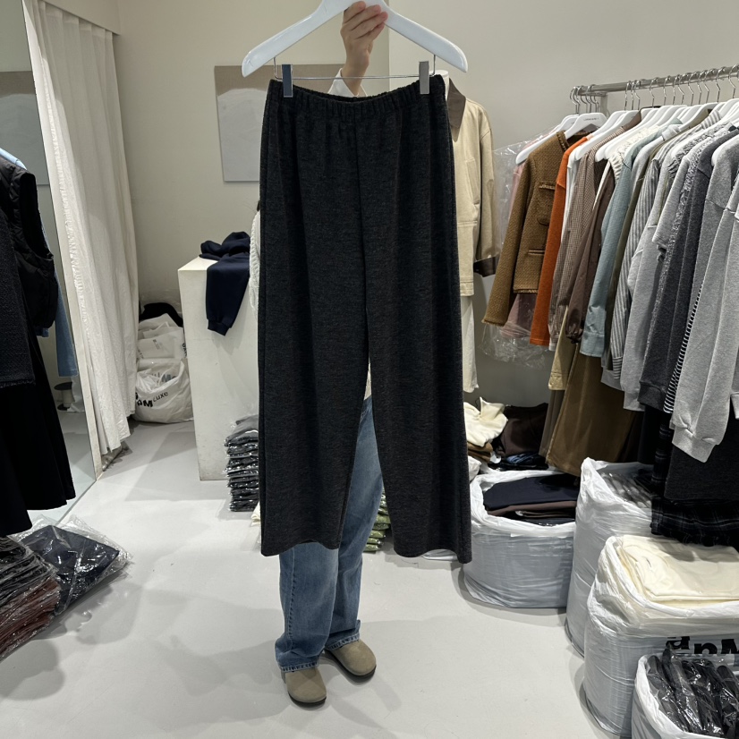 LORING RE I東大門㊣直郵女士新品真品熱賣休閑25秋冬休閑褲LORING RE-I/BARE休閑褲圖色2墨色